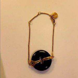 YSL Black Disc Bracelet!